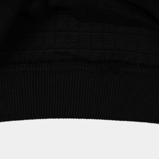 Infant Boys Quilted Sweat Shirt Built for Adventure-BLACK