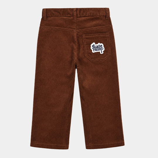 Boys Corduroy Pant Skate Ramp-BROWN
