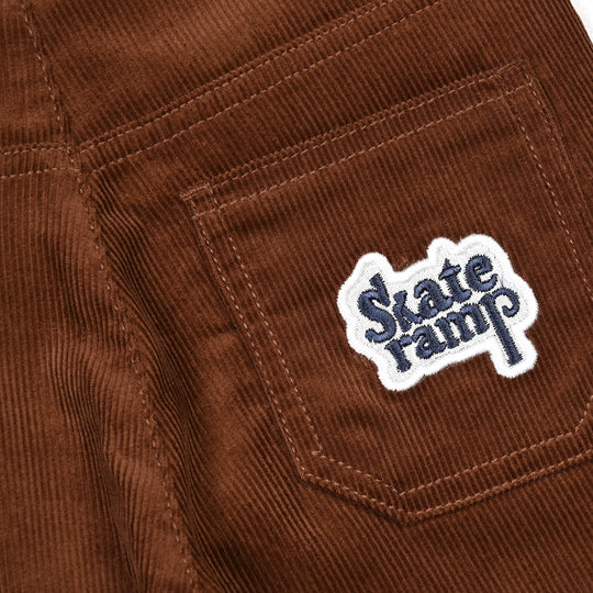 Boys Corduroy Pant Skate Ramp-BROWN