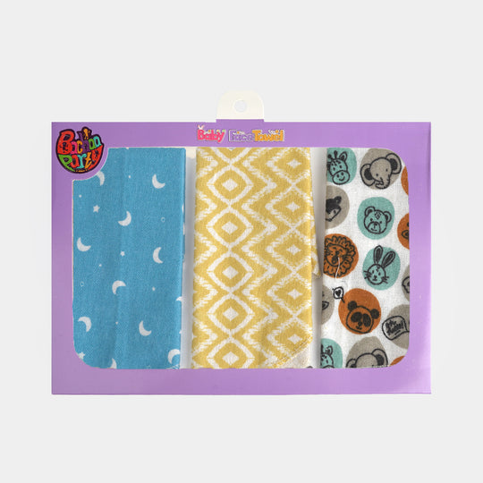 Cotton Face Towel | Pack Of 3