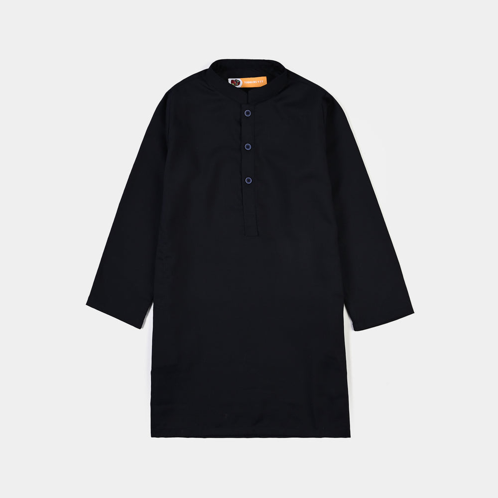 Boys Poly Viscose 2 Piece Suit (Khas Navy)