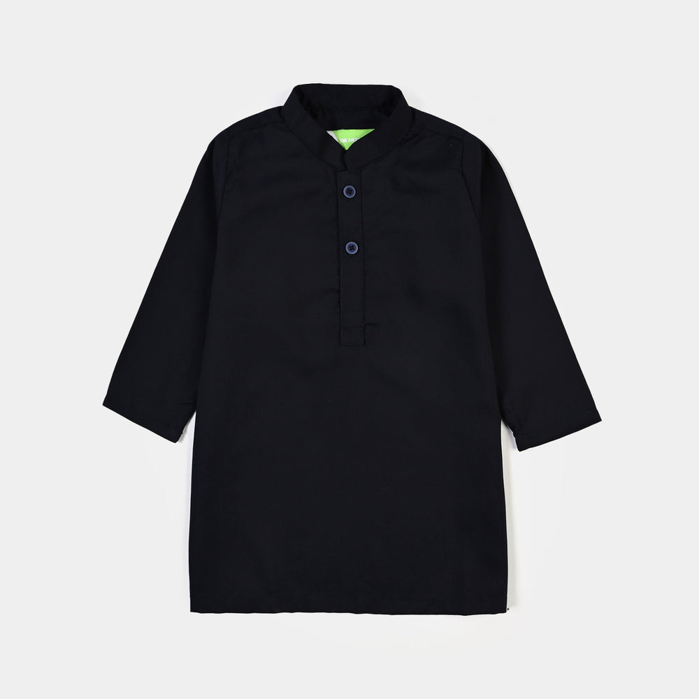 Infant Boys Poly Viscose 2 Piece Suit (Khas Navy)