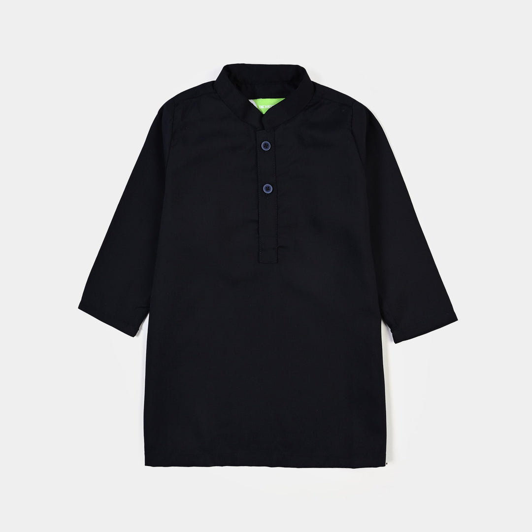 Infant Boys Poly Viscose 2 Piece Suit (Khas Navy)