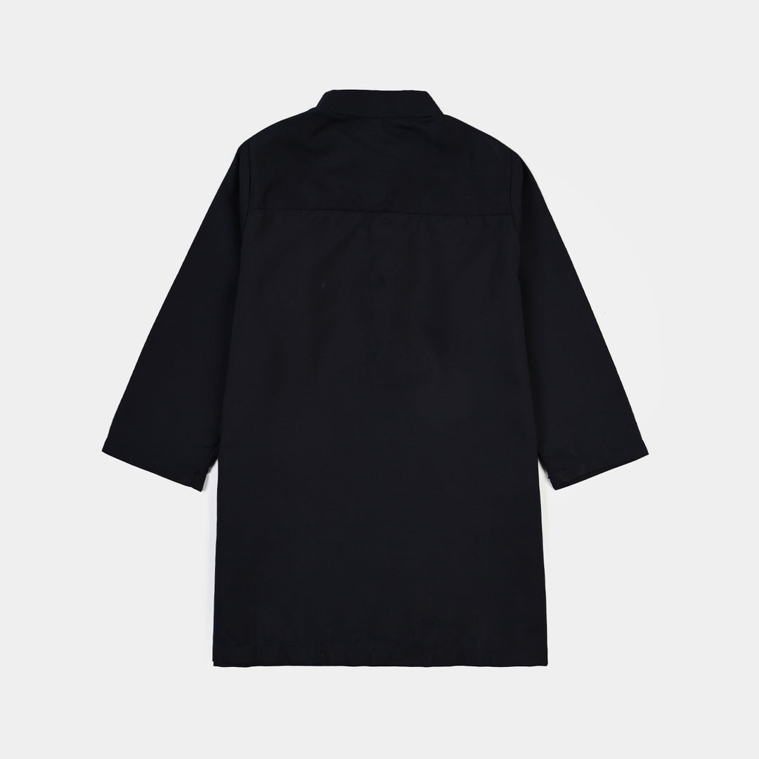 Infant Boys Poly Viscose 2 Piece Suit (Khas Navy)