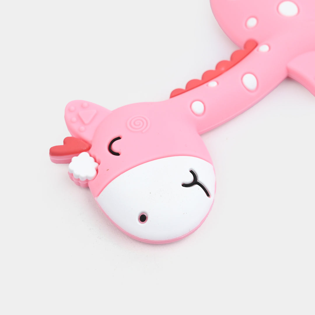Giraffe Silicone Baby Teether Toy