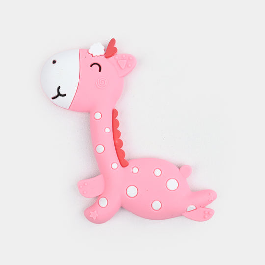 Giraffe Silicone Baby Teether Toy