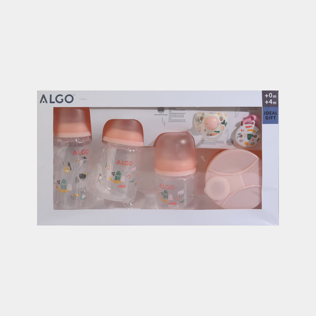 Baby Feeding Bottle & Soother Starter Gift Set