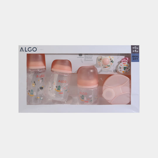 Baby Feeding Bottle & Soother Starter Gift Set