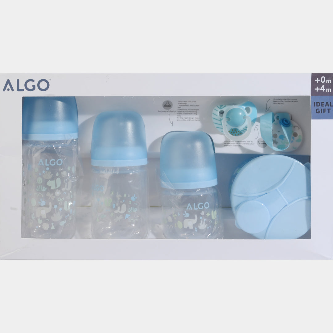 Baby Feeding Bottle & Soother Starter Gift Set