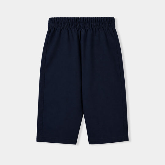 Infant Boys Cotton Poplin 2Piece Suit (Elegant)-NAVY