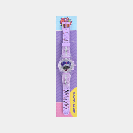 Girls Adjustable Strap Digital Wrist Watch