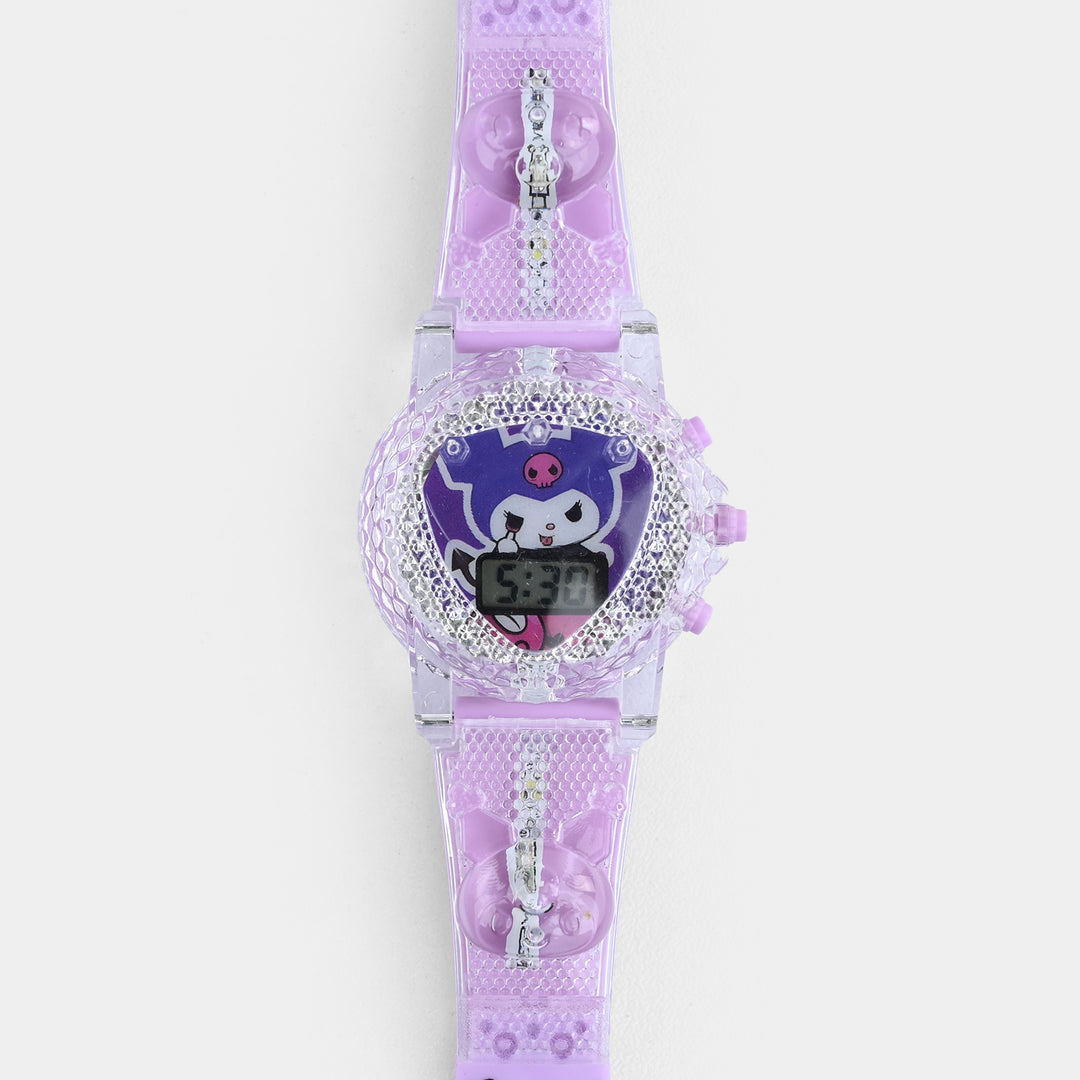 Girls Adjustable Strap Digital Wrist Watch