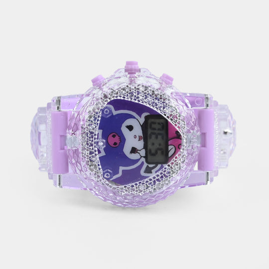 Girls Adjustable Strap Digital Wrist Watch