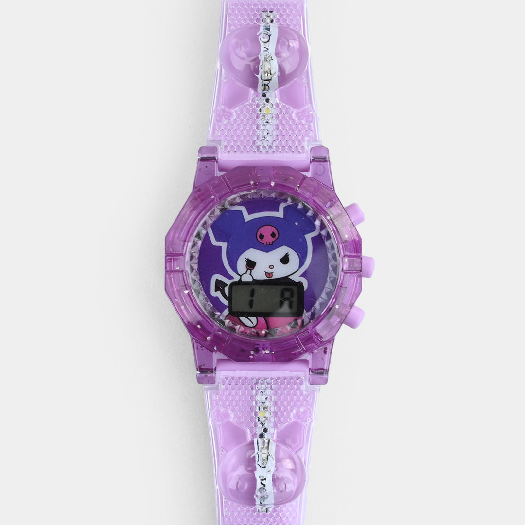 Girls Adjustable Strap Digital Wrist Watch