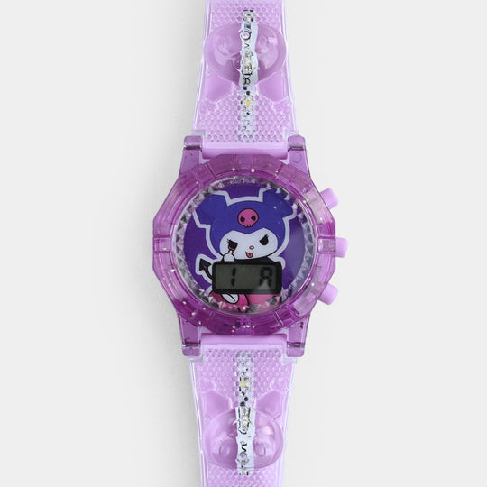 Girls Adjustable Strap Digital Wrist Watch