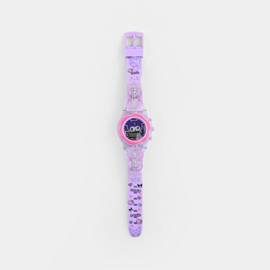 Girls Adjustable Strap Digital Wrist Watch