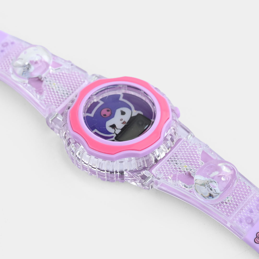 Girls Adjustable Strap Digital Wrist Watch