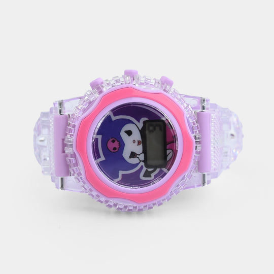 Girls Adjustable Strap Digital Wrist Watch