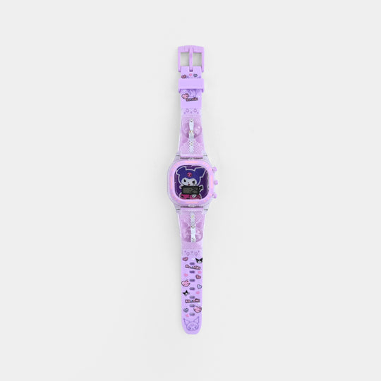 Girls Adjustable Strap Digital Wrist Watch