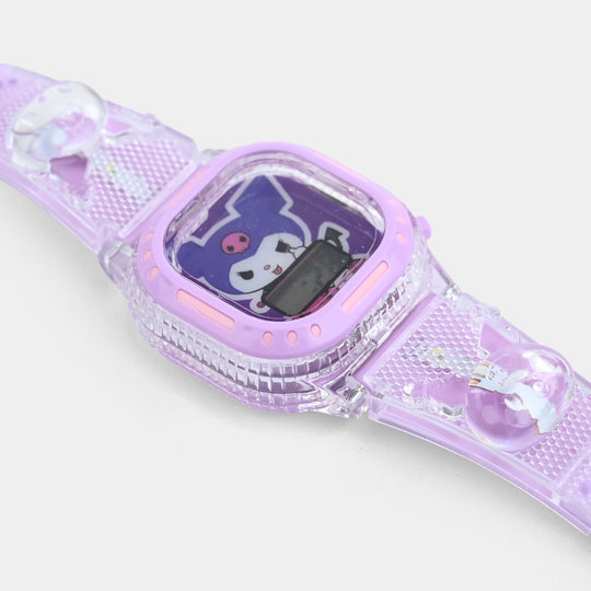 Girls Adjustable Strap Digital Wrist Watch