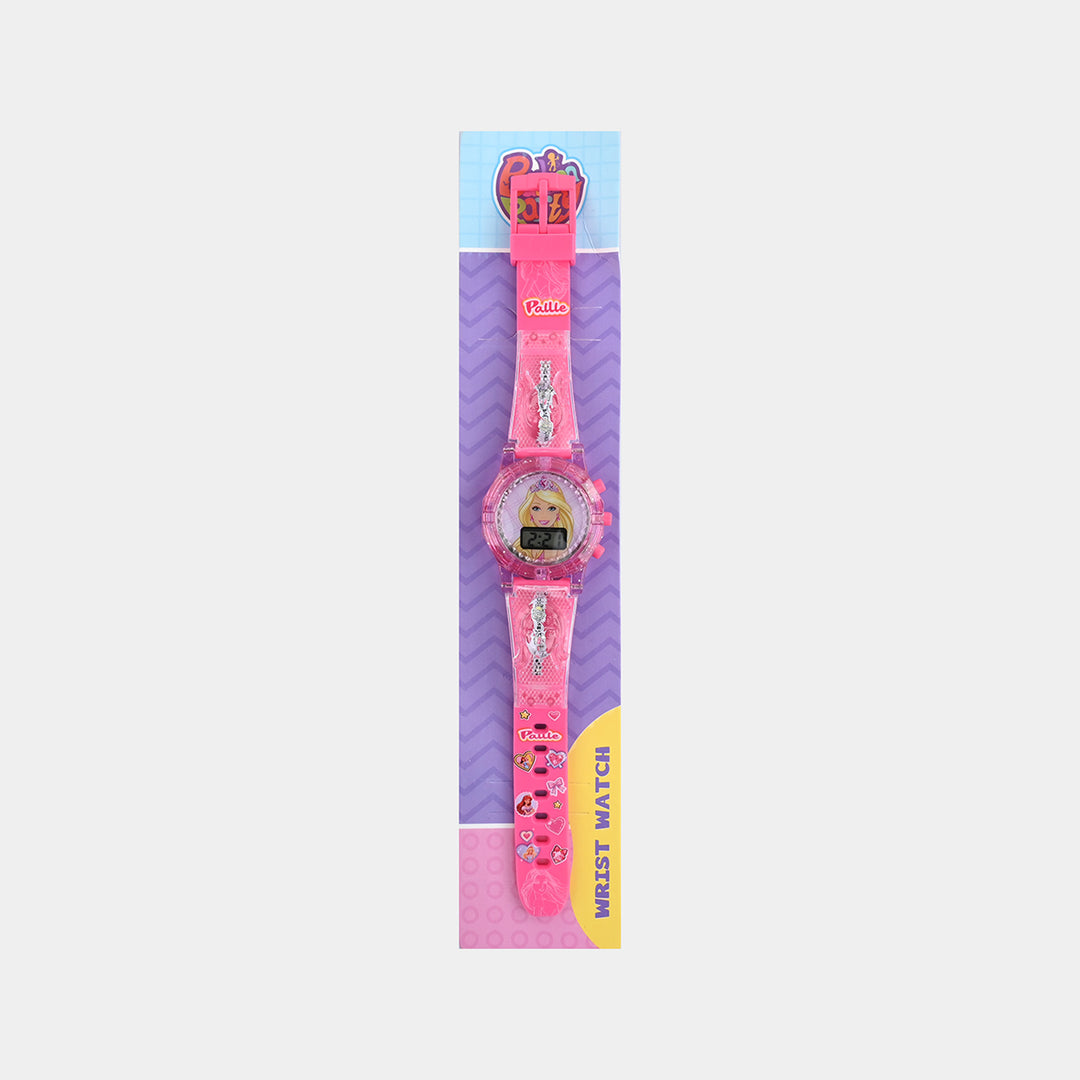Girls Adjustable Strap Digital Wrist Watch