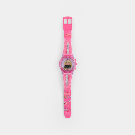 Girls Adjustable Strap Digital Wrist Watch