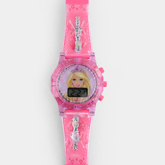 Girls Adjustable Strap Digital Wrist Watch