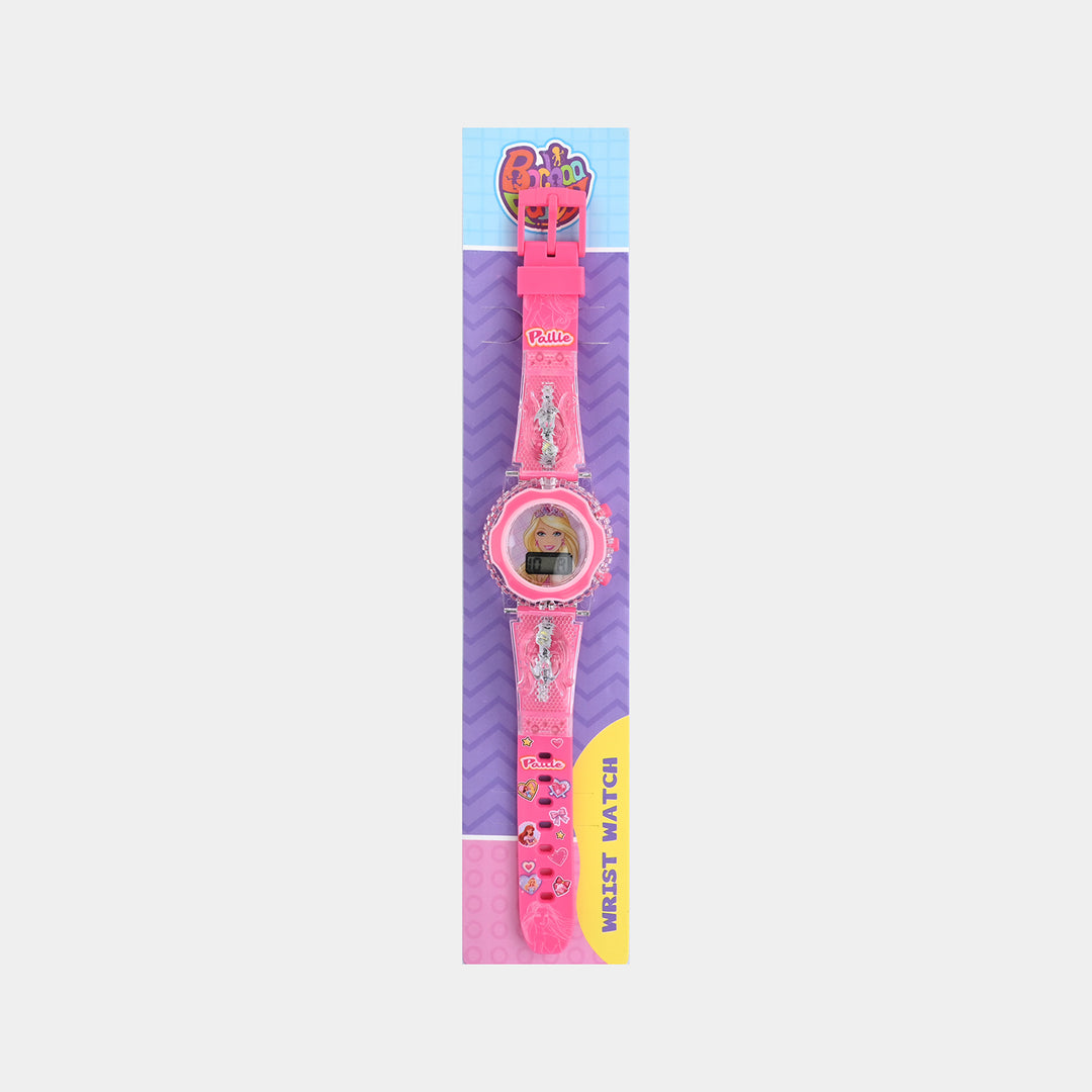 Girls Adjustable Strap Digital Wrist Watch