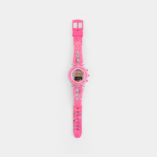 Girls Adjustable Strap Digital Wrist Watch