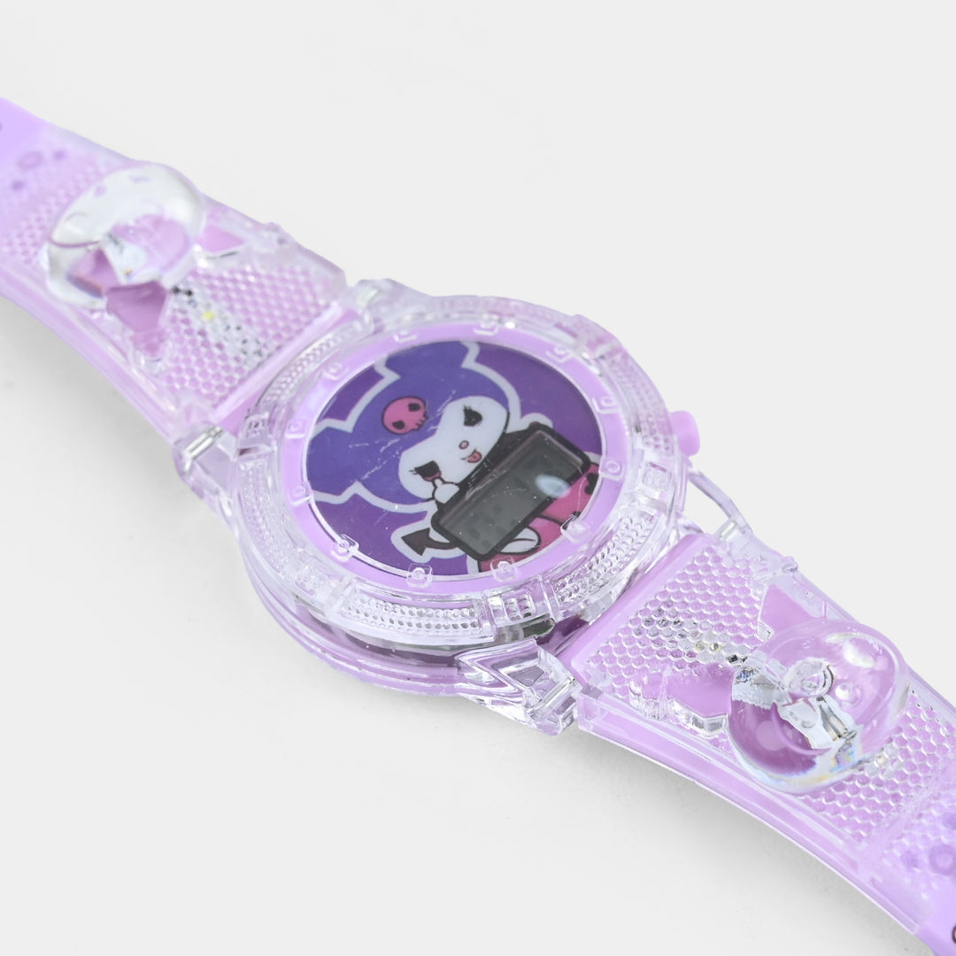 Girls Adjustable Strap Digital Wrist Watch
