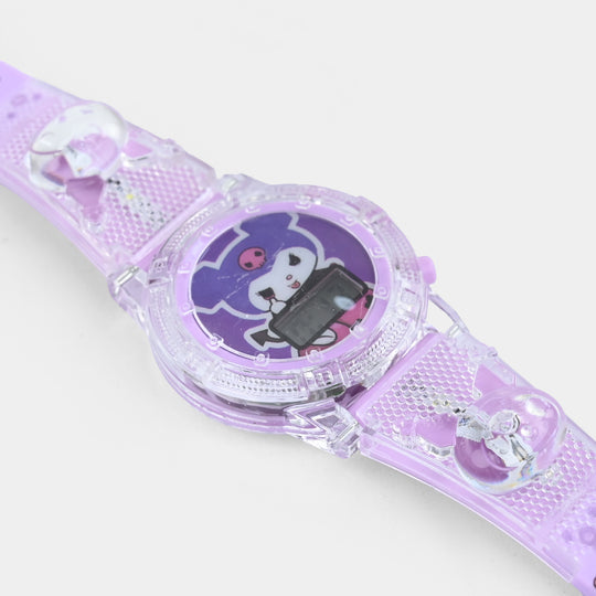 Girls Adjustable Strap Digital Wrist Watch