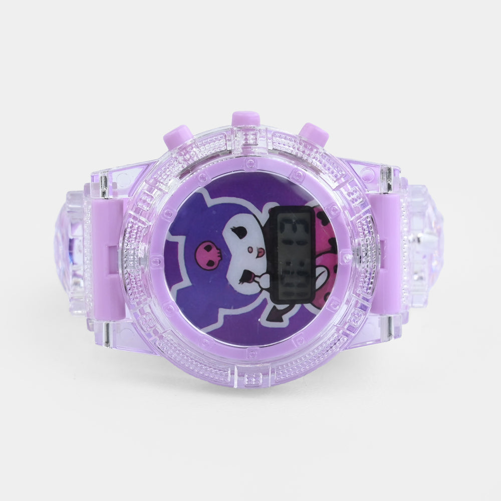 Girls Adjustable Strap Digital Wrist Watch