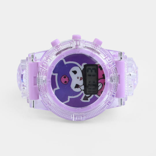 Girls Adjustable Strap Digital Wrist Watch