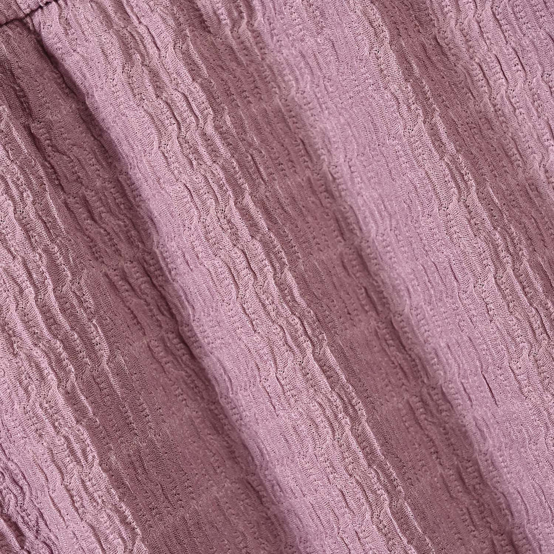 Girls Seer Sucker Frock Preety Today-Purple