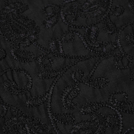 Infant Boys Poly Viscose Waistcoat (Chintz)-BLACK