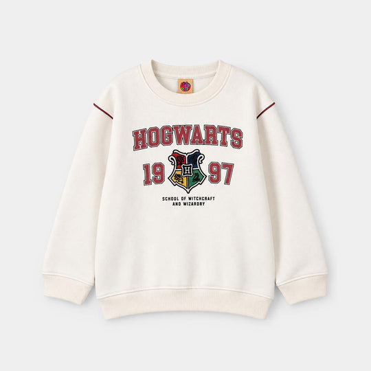 Boys Fleece SweatShirt Hogwarts-Off White