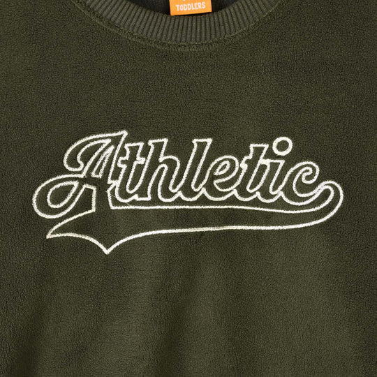 Boys Fleece Sweatshirt Athletic-Green