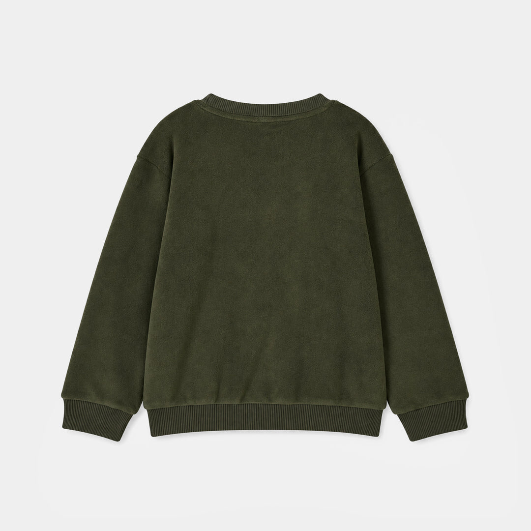 Boys Fleece Sweatshirt Athletic-Green