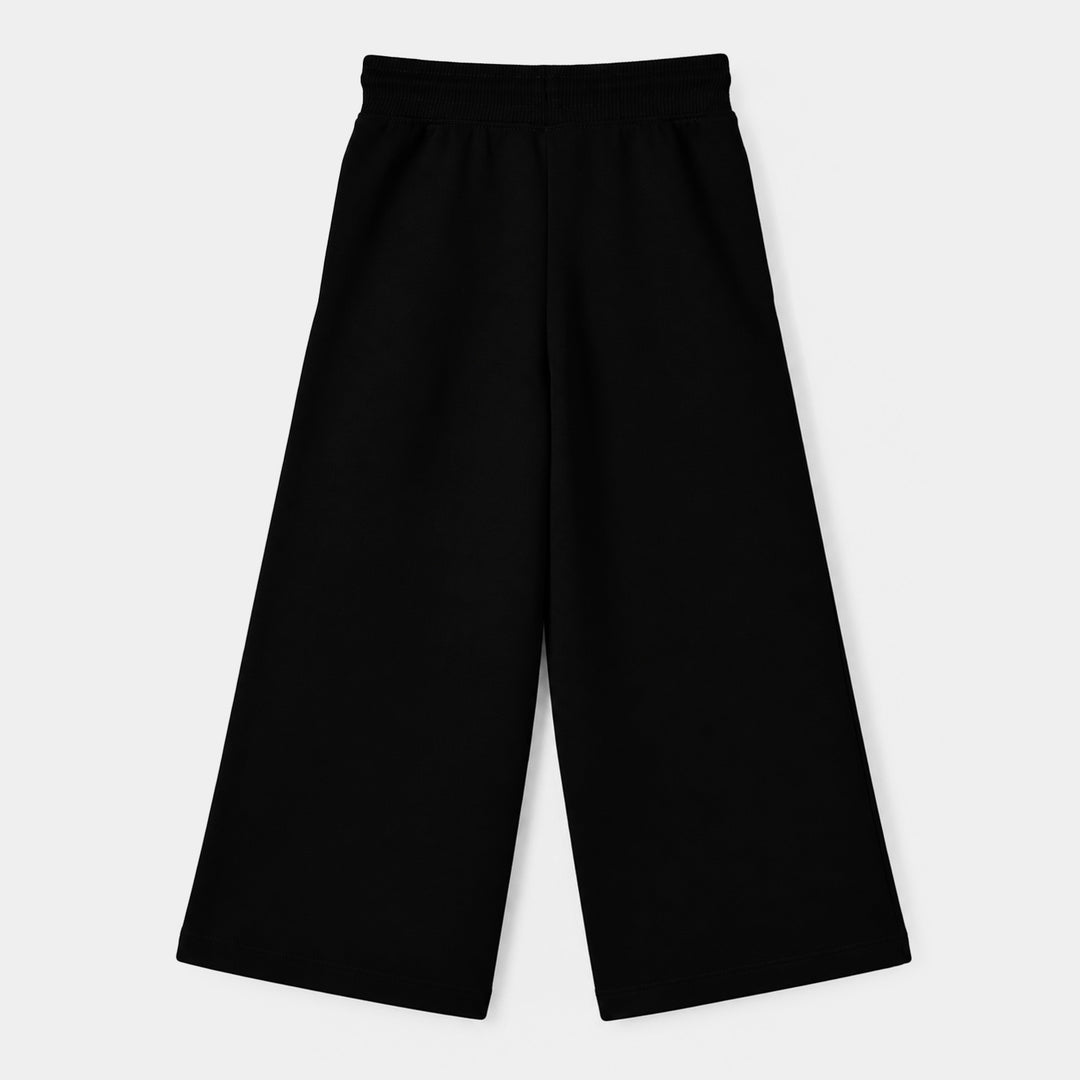 Girls Fleece 2Pcs Breaking The Rule-BLACK