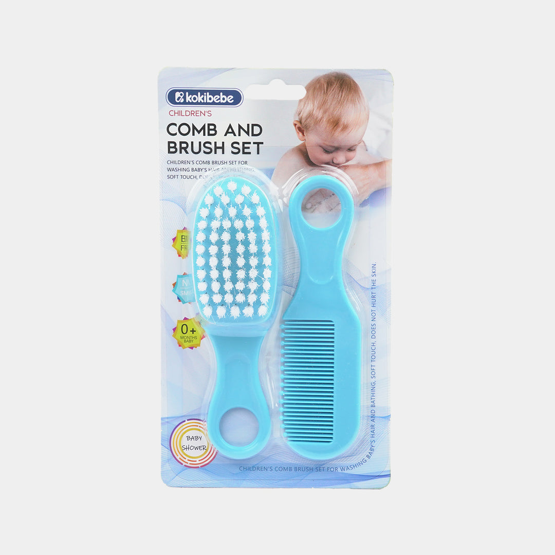 Comb & Brush Blue