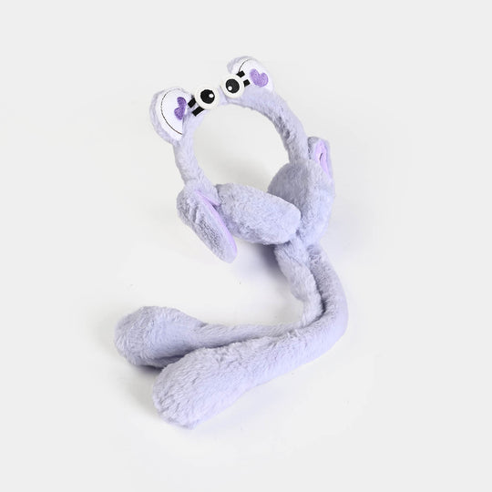 Interactive Moving Ear Plush Winter Earmuffs