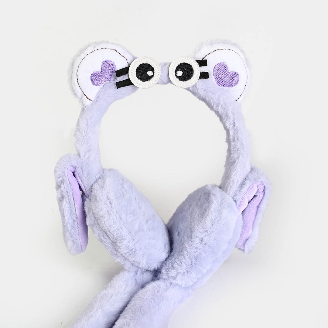 Interactive Moving Ear Plush Winter Earmuffs