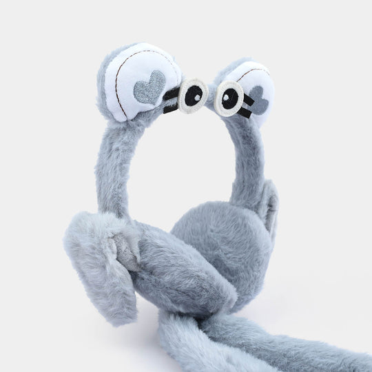 Interactive Moving Ear Plush Winter Earmuffs