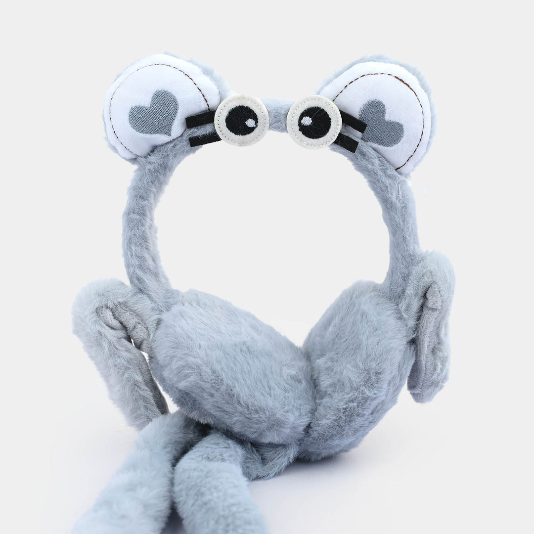 Interactive Moving Ear Plush Winter Earmuffs