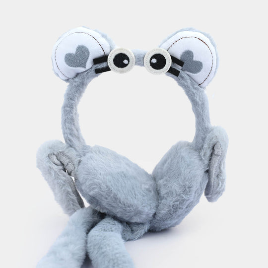 Interactive Moving Ear Plush Winter Earmuffs