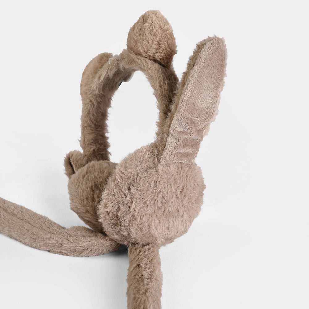 Interactive Moving Ear Plush Winter Earmuffs