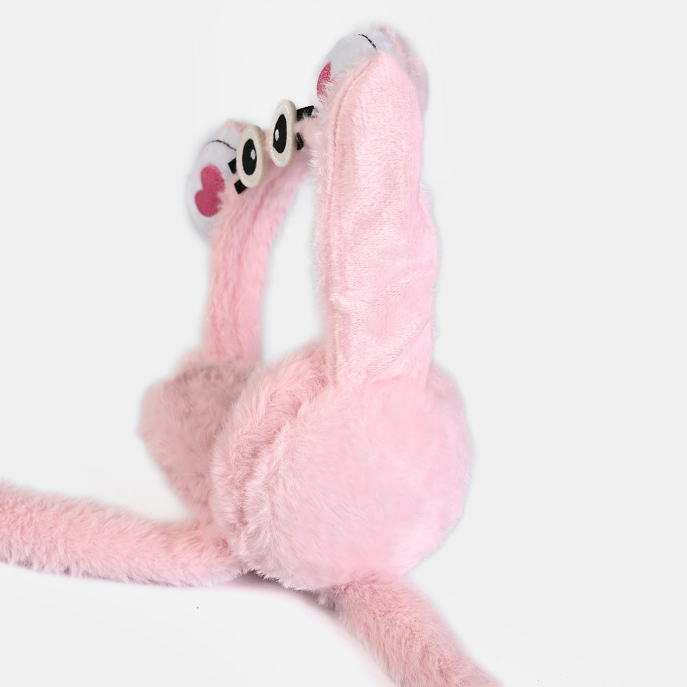 Interactive Moving Ear Plush Winter Earmuffs