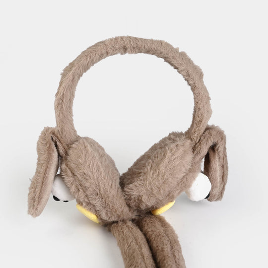 Interactive Moving Ear Plush Winter Earmuffs