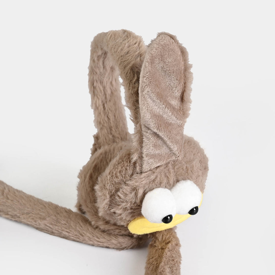 Interactive Moving Ear Plush Winter Earmuffs