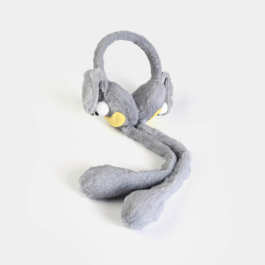 Interactive Moving Ear Plush Winter Earmuffs